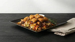 Crunchy Chicken Cheese Loaded Fries