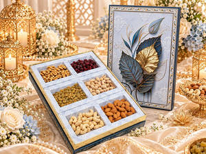 Navratna 4 Dry Fruit Box