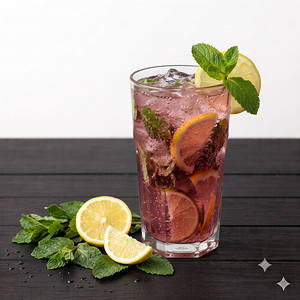 Blueberrry Mint Mojito