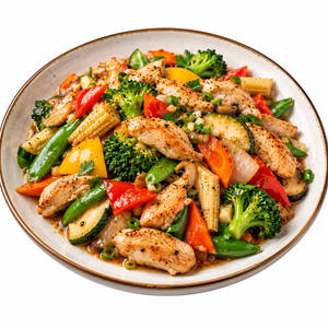 Stir Fry Veg With Chicken