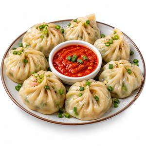 Veg Momo (Steamed)