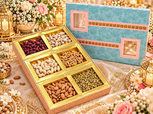 Navratna 5 Dry Fruit Box
