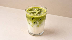 Iced Vanilla Matcha Latte