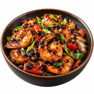 Spicy Black Bean Prawn