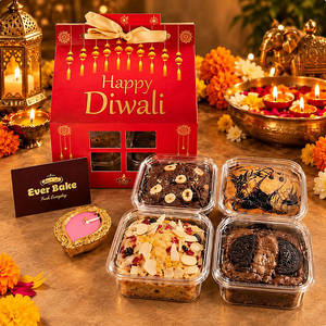 Assorted Brownie And Dry Cake Gift Box