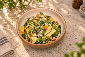Parmesan Grilled Cottage Cheese Salad