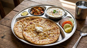 2 Aloo Paratha