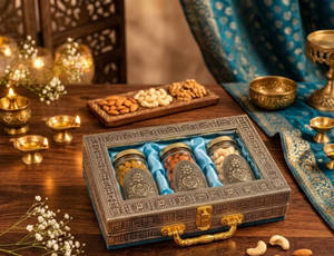 Diwali Special Dry Fruits 3 Assorted Jar (1050)