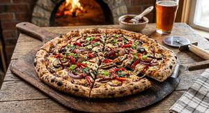 BBQ Mushroom Pizza (8 Inches) (Small)