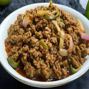 Mutton Keema Pyaz