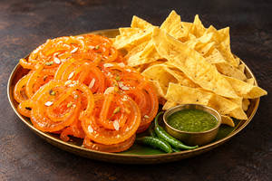 Kesar Jalebi (250Gm) + Mari Fafda (250Gm) +