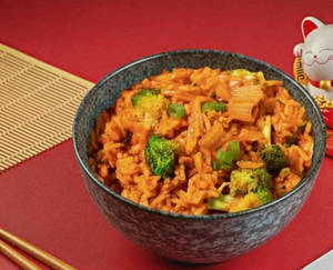 Mushroom Pot Rice Veg