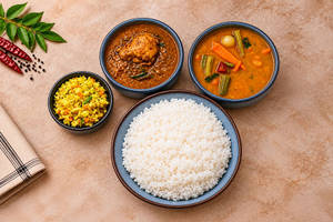 Kerala Mini Meals With Chicken Curry