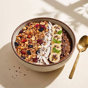 Mocha Smoothie Bowl (Gluten Free, Low Cal)