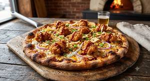 Chicken Crunch Pizza (8 Inches) (Small)