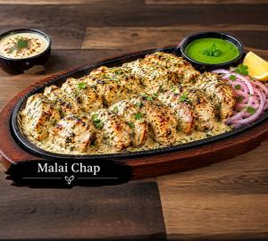 Tandoori soya malai chaap