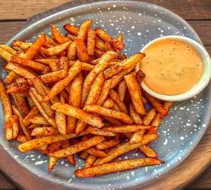 Masala Fries with Mayonese