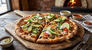 Chicken Mexican Pizza (8 Inches) (Small)