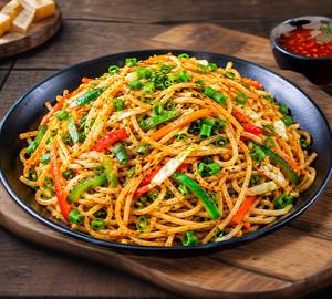 Veg hakka noodles