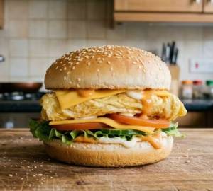 Egg Cheese Burger