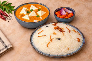 Ghee Rice-paneer Butter Masala Combo