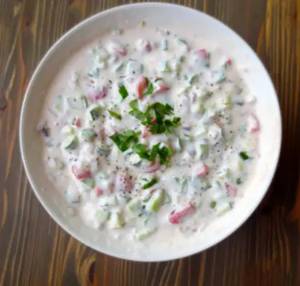 Vegetable Raita