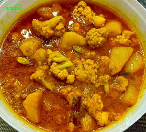 Alu Phulkopi Tarkari