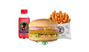 Cheesy Veg Nikku Singh Burger Gulaabo Meal