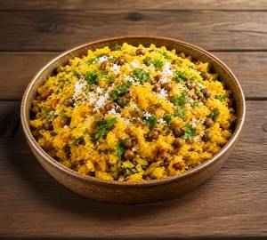 Homestyle Protein Matki Poha Bowl