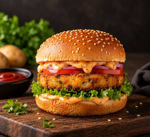 Aloo Tikki Burger