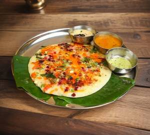 Butter Onion Uttapam