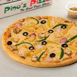Cheesy Macaroni Veg Pizza