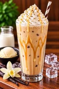 Vanilla cold coffee