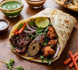 Special Roll (Sheek Kebab, Veal Kebab & Phaal)