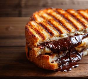 Chocolate Bread Butter Toast