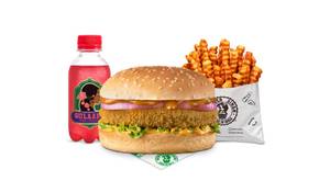 Veg Snacker Burger Gulaabo Meal