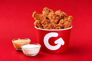 Hot Chicken Wings 8 Pcs