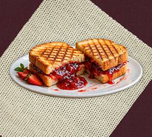 Jam Bread Butter Toast