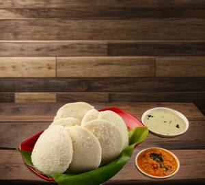 Rava Idli (4Piece) without onion & Garlic