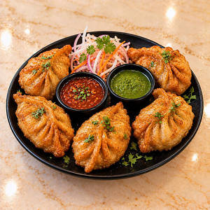 Fried Momos (6 Pcs)