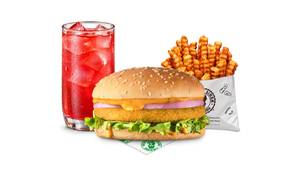 Udta Punjab 2.0 Cheese Burger Fruit Iced Tea Meal