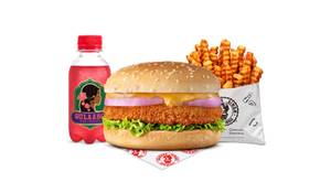 Chicken Nikku Singh Burger Gulaabo Meal