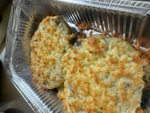 Baked Potato - Mushroom Alfredo