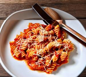 Fusilli Red Sauce Pasta
