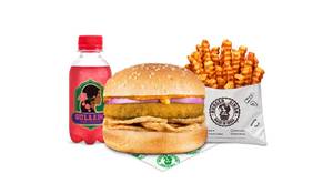 Veg Churmur Pandey Burger Gulaabo Meal