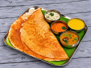 Ghee Podi Masala Dosa