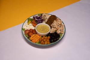 Mediterranean Power Harvest Chicken Salad