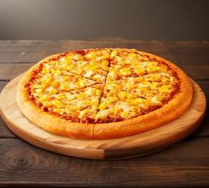Chatpata Fusion Corn Redpepper Pizza