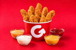 Hot Chicken Tender 10 Pcs