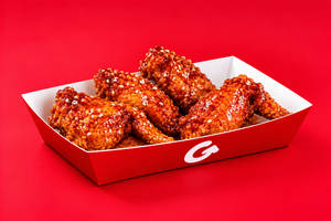 Hot Chicken Wings 4 Pcs